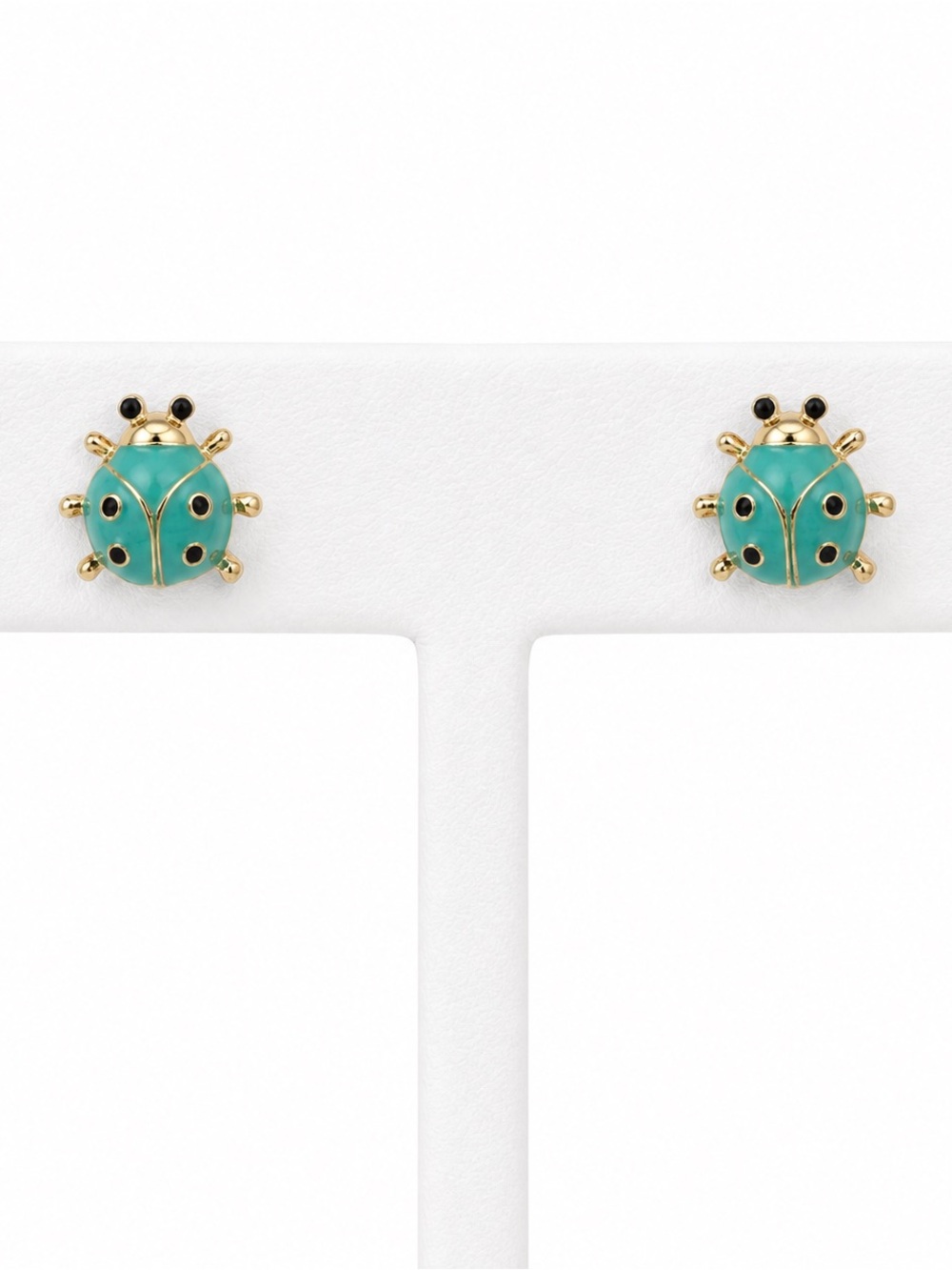 Ladybug stud earrings NWT
